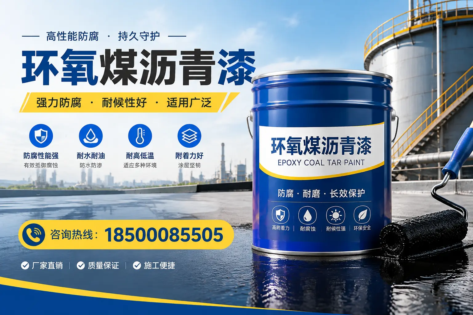 环氧煤沥青漆的储存与运输注意事项,沧州企业须知